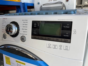 Second hand LG WD1410SBW 10kg front load washing machine - Second Hand Appliances Geebung